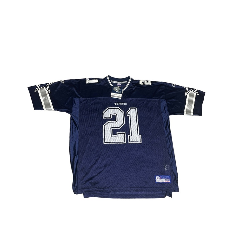 Julius Jones  Dallas Cowboys Football Reebok Sewn Size 2XL Jersey New Navy NFL